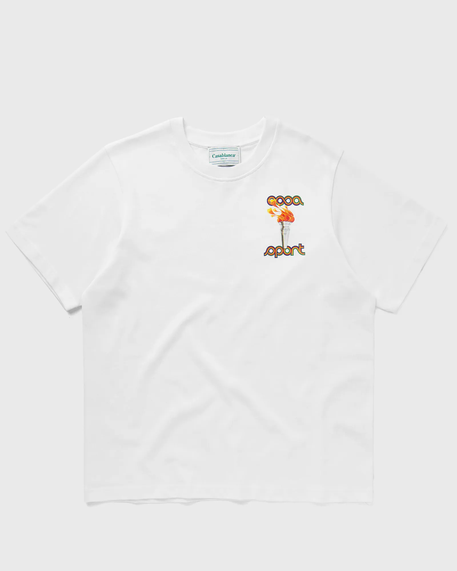Casablanca LA FLAMME DU SPORT PRINTED T-SHIRT