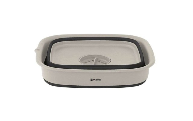 Outwell Collaps Wash Bowl Waschschüssel mit Abfluss 33,5 x 30 x 19 cm