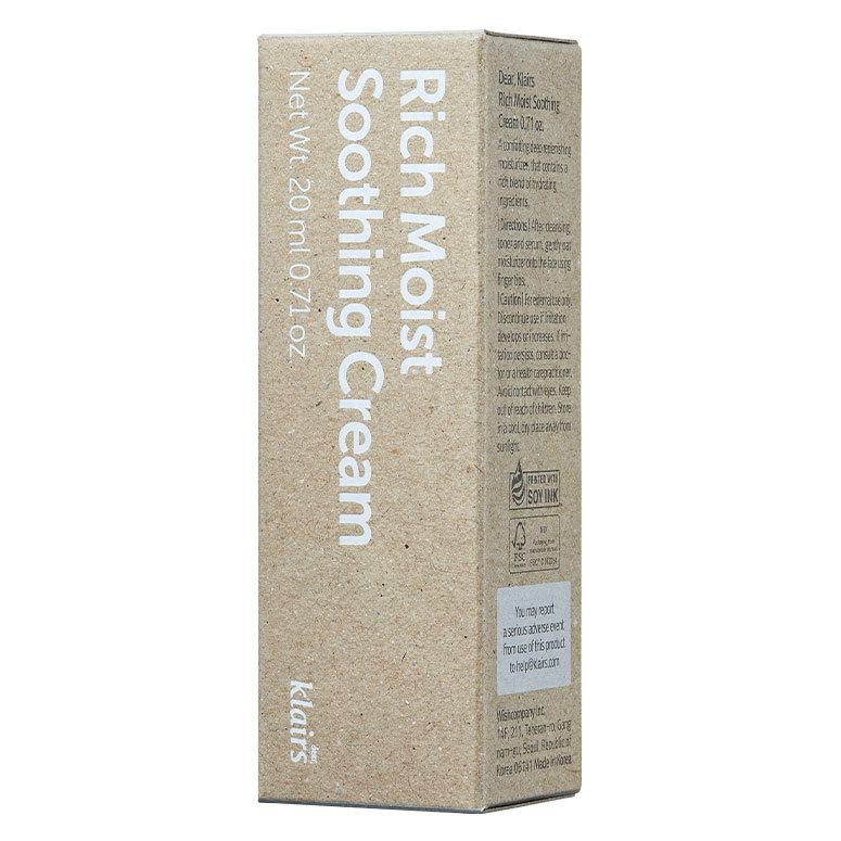 Klairs Rich Moist Soothing Cream 20ml