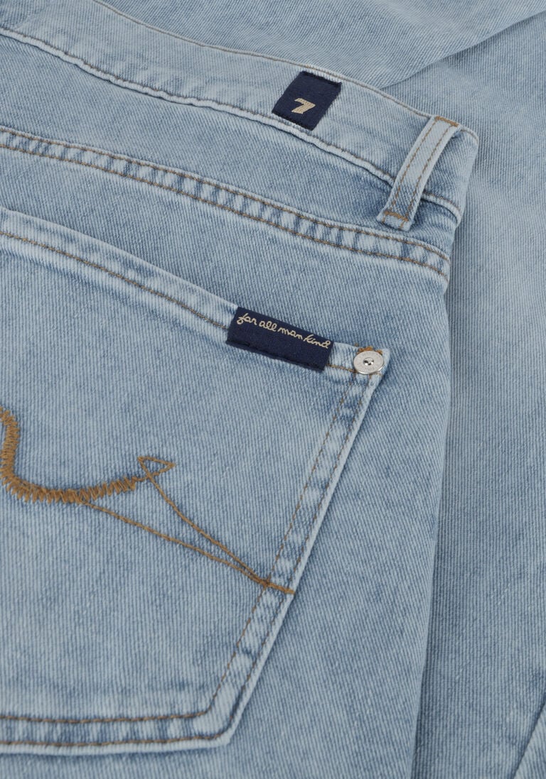7 FOR ALL MANKIND lichtblauwe 7 for all mankind slim fit jeans slimmy taperd left hand solstice