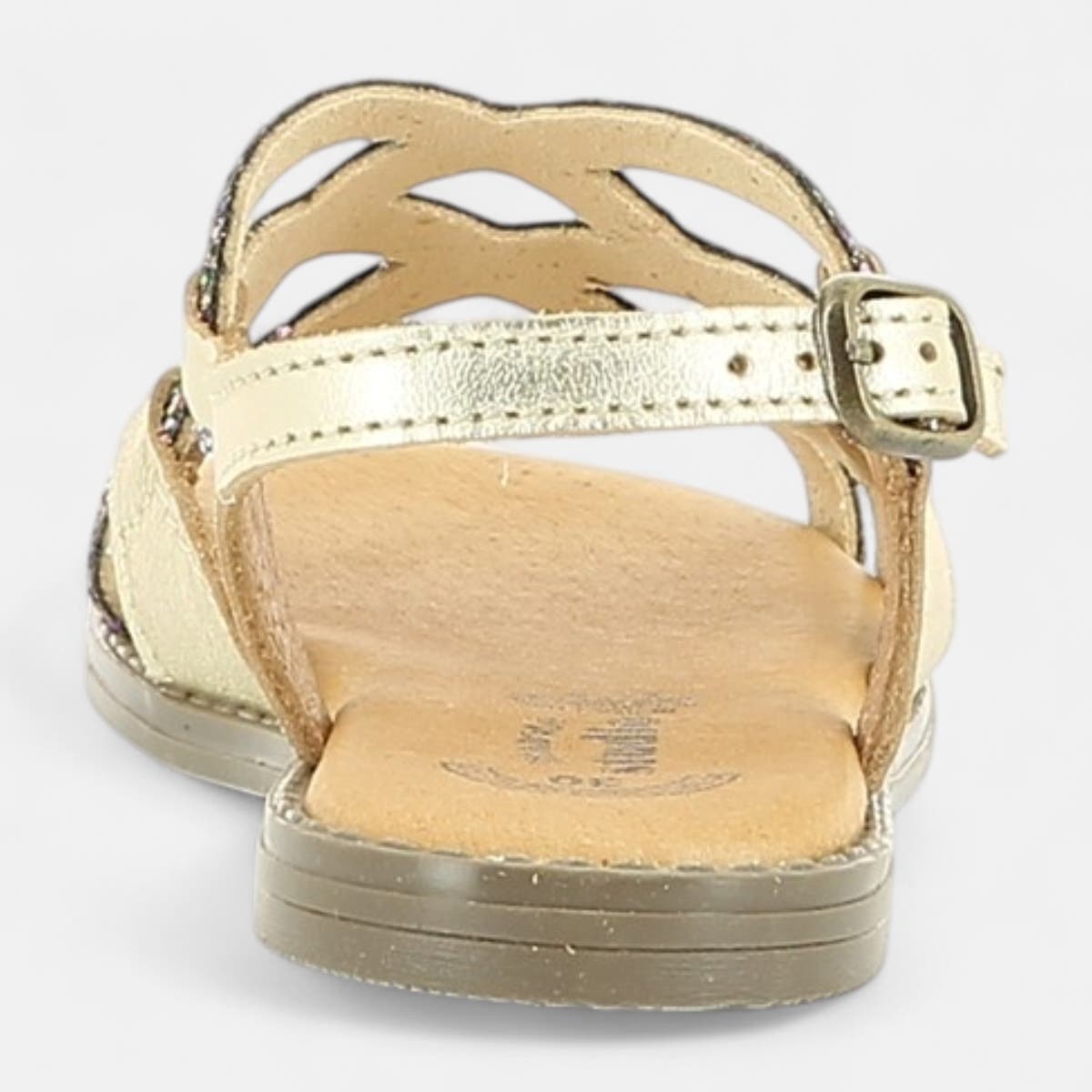 Nu-pieds Fille or