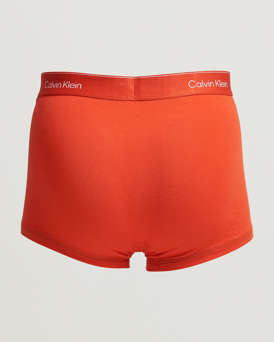Calvin Klein 3-Pack Icon Cotton Stretch Low Rise Trunk Blue/Grey/Red
