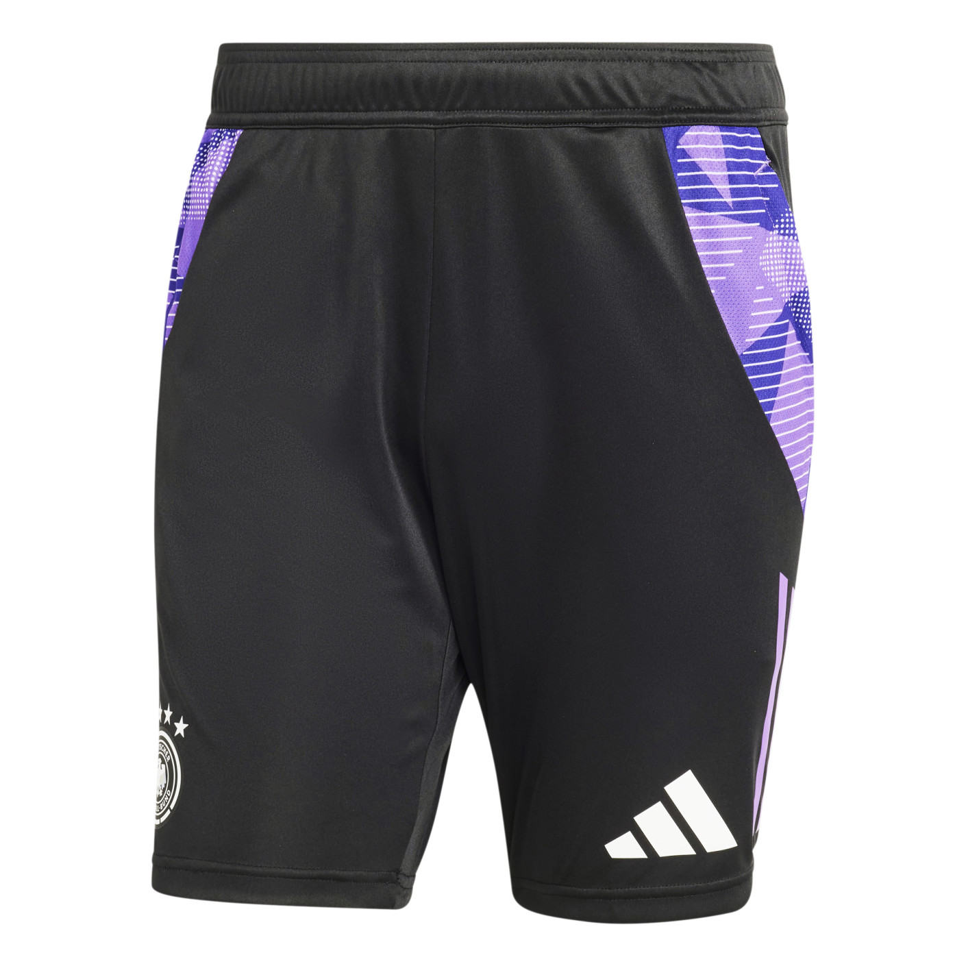 Adidas Duitsland Trainingsbroekje 2024-2026 Zwart Paars Wit