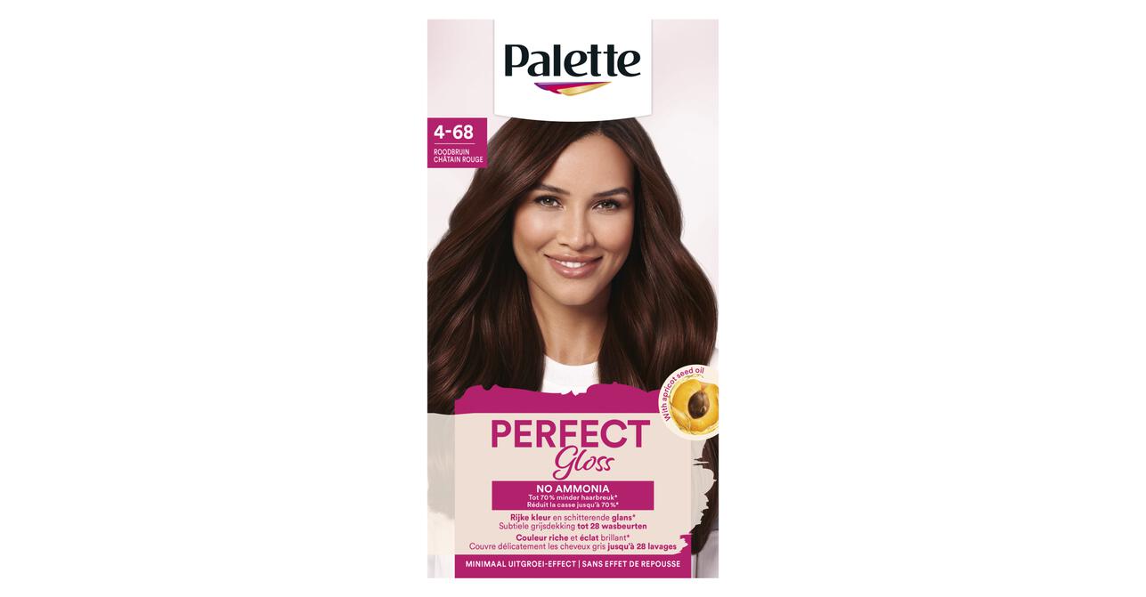 Poly Palette Perfecte Gloss Color Haarverf 468 Subtiel Mahonie