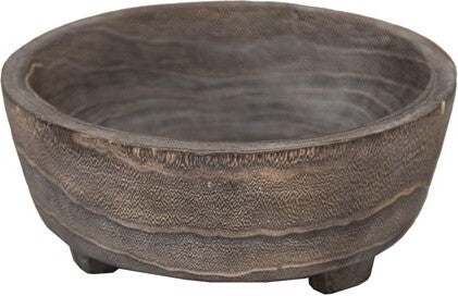 Intatuin decoratiebord Vinz naturel D 27 H 12 cm