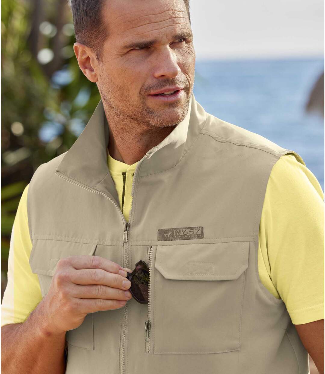 Gilet Reporter Multipoche Zippé