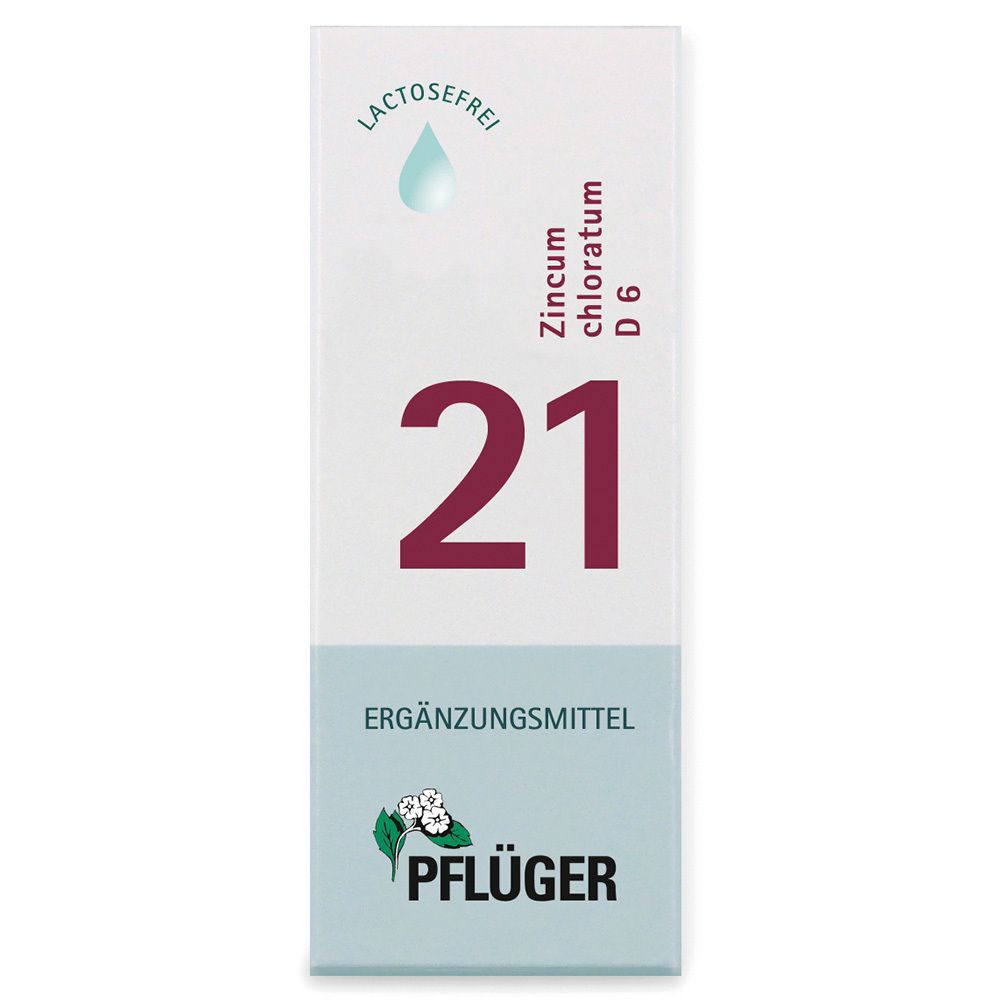 Biochemie Pflüger® 21 Zincum chloratum D 6