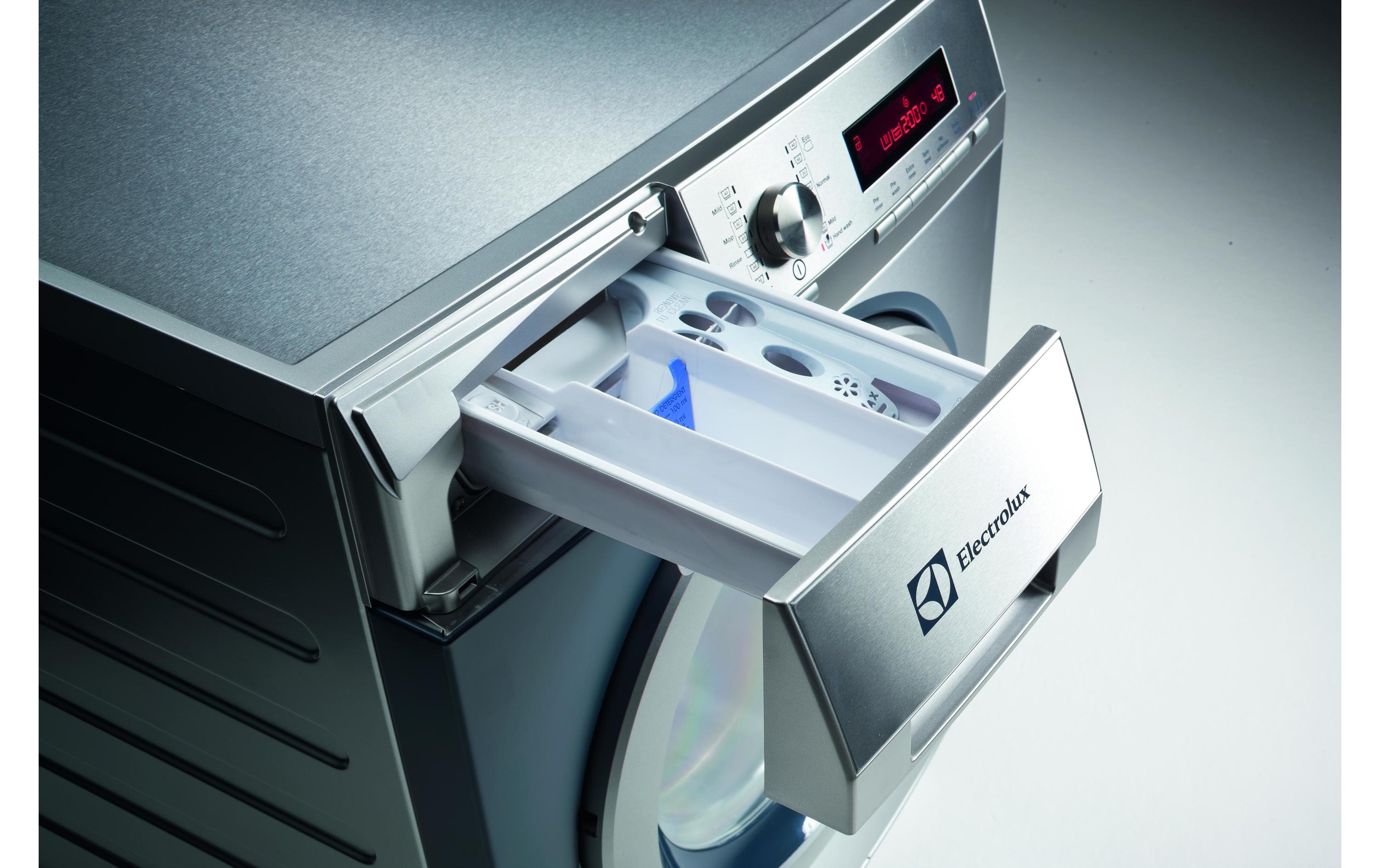 Waschmaschine myPro WE170V Links<br>Smartprofessionelle Waschmaschine