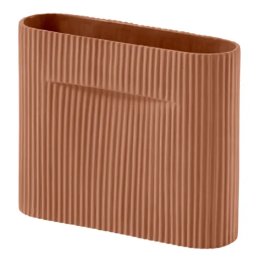 Muuto Vase Ridge | Terracotta