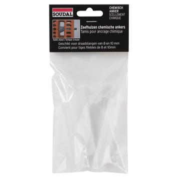 Soudal zeefhulzen chemisch anker 3st.