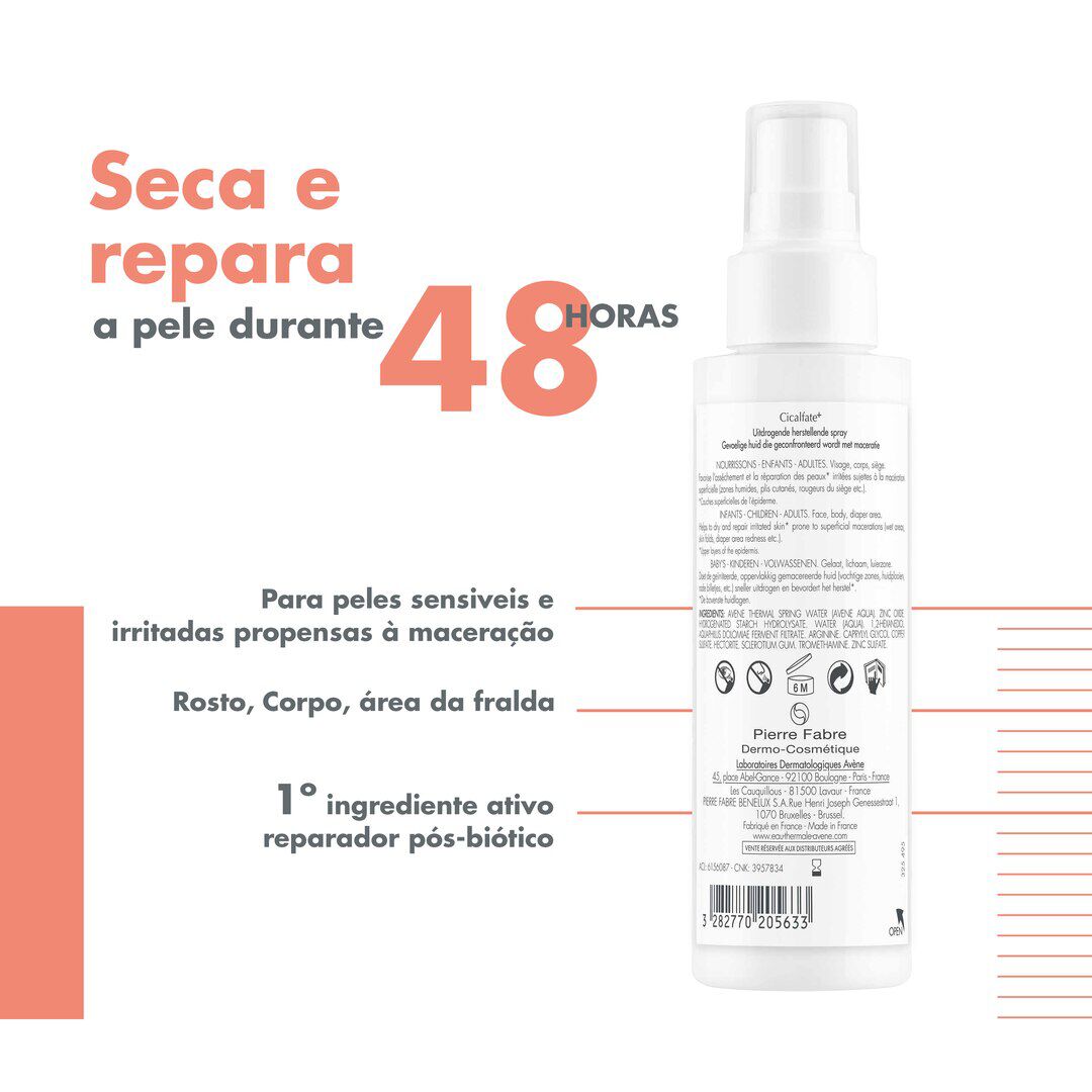 AVENE  Cicalfate+ Spray Secante Suavizante - 100ml