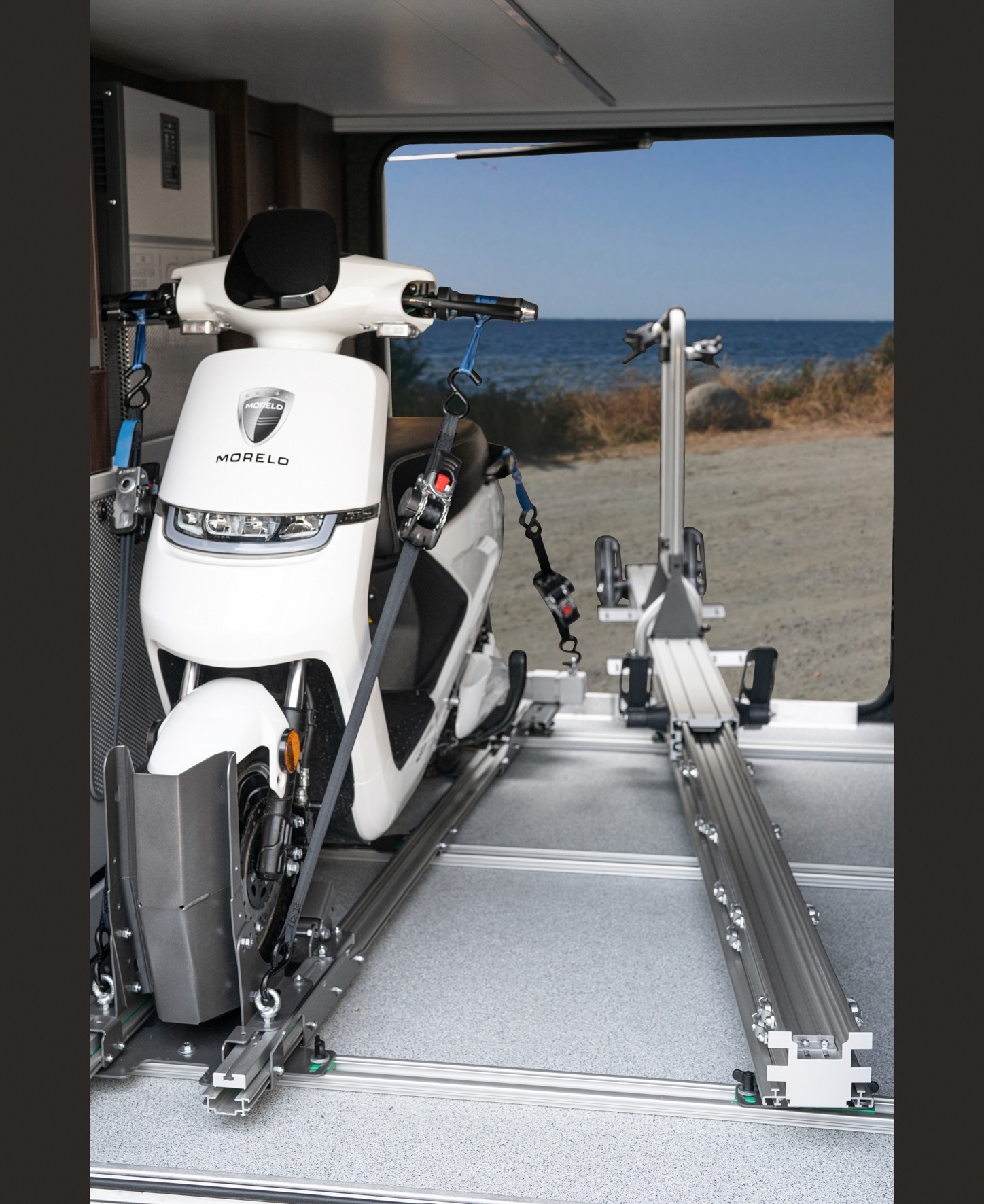 Weih-tec MotoMove 150 Heckgaragen-Rollerträger für 1 Fahrrad