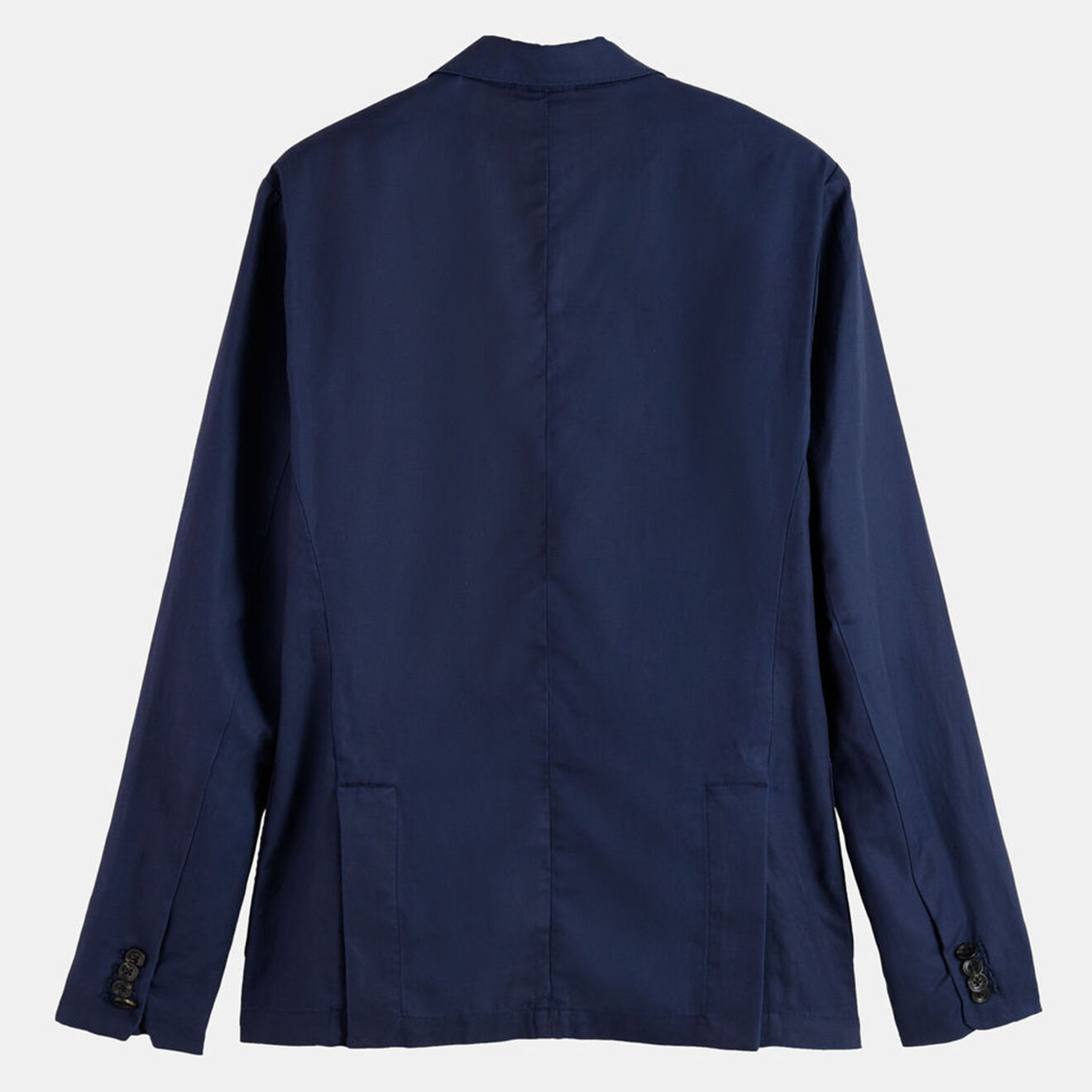 Scotch & Soda Blazer en Lin mélangé Slim Fit bleu marine
