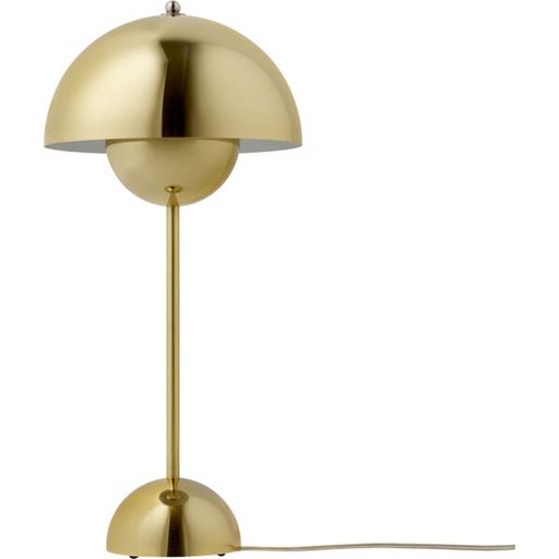 &Tradition Flowerpot VP3 Bordlampe, Polished Brass, Ø23 cm