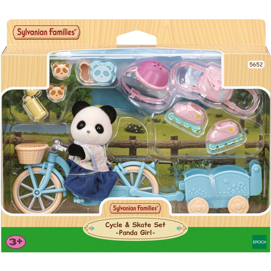 Sylvanian Families® Fahrrad- und Rollschuhe Spielset mit Figur