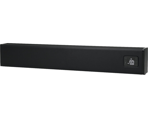Convector EUROM Alutherm 112,5 x 21 cm 2000 W zwart