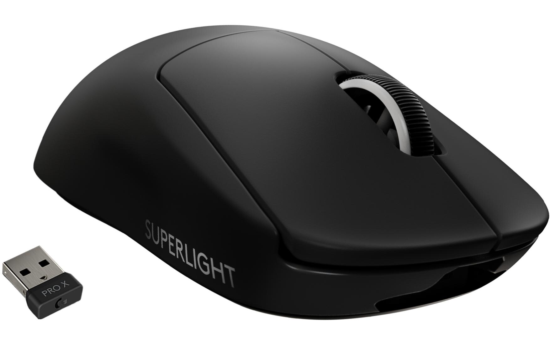 Gaming-Maus Pro X Superlight SchwarzExtrem leichte Gaming-Maus mit leistungsvoller Performance