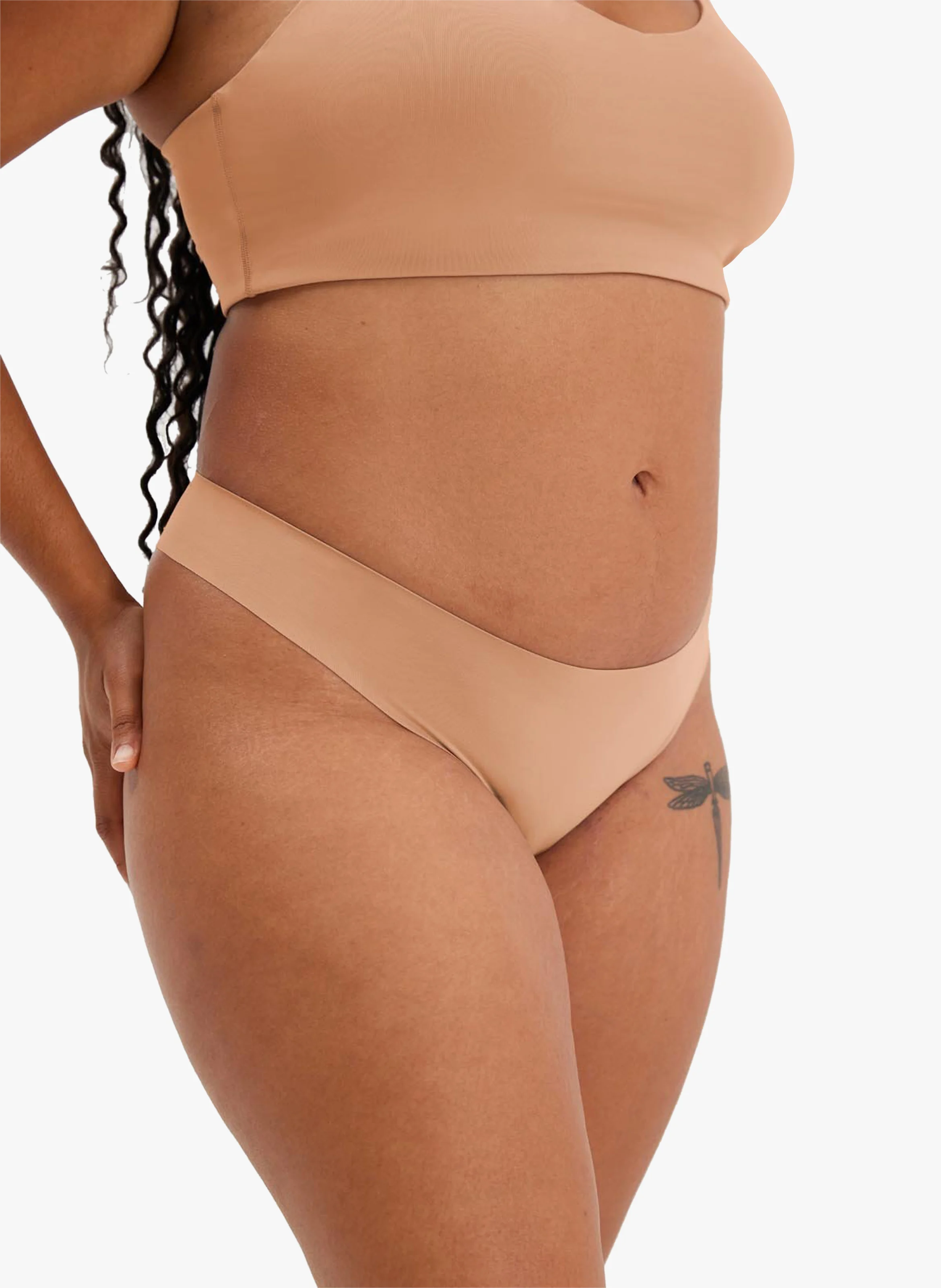 String sans coutures| Beige