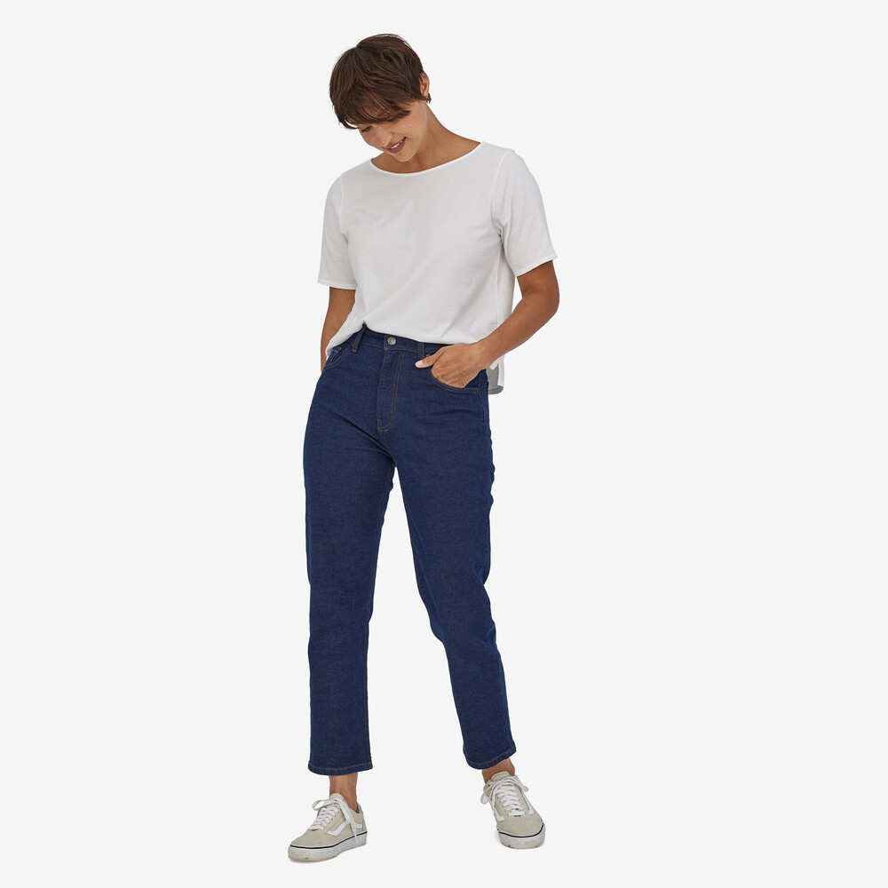 Damenjeans mit geradem Schnitt