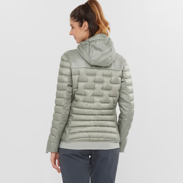 Doudoune ski SALOMON OUTLINE DOWN HOODIE W WROUGHT IRON