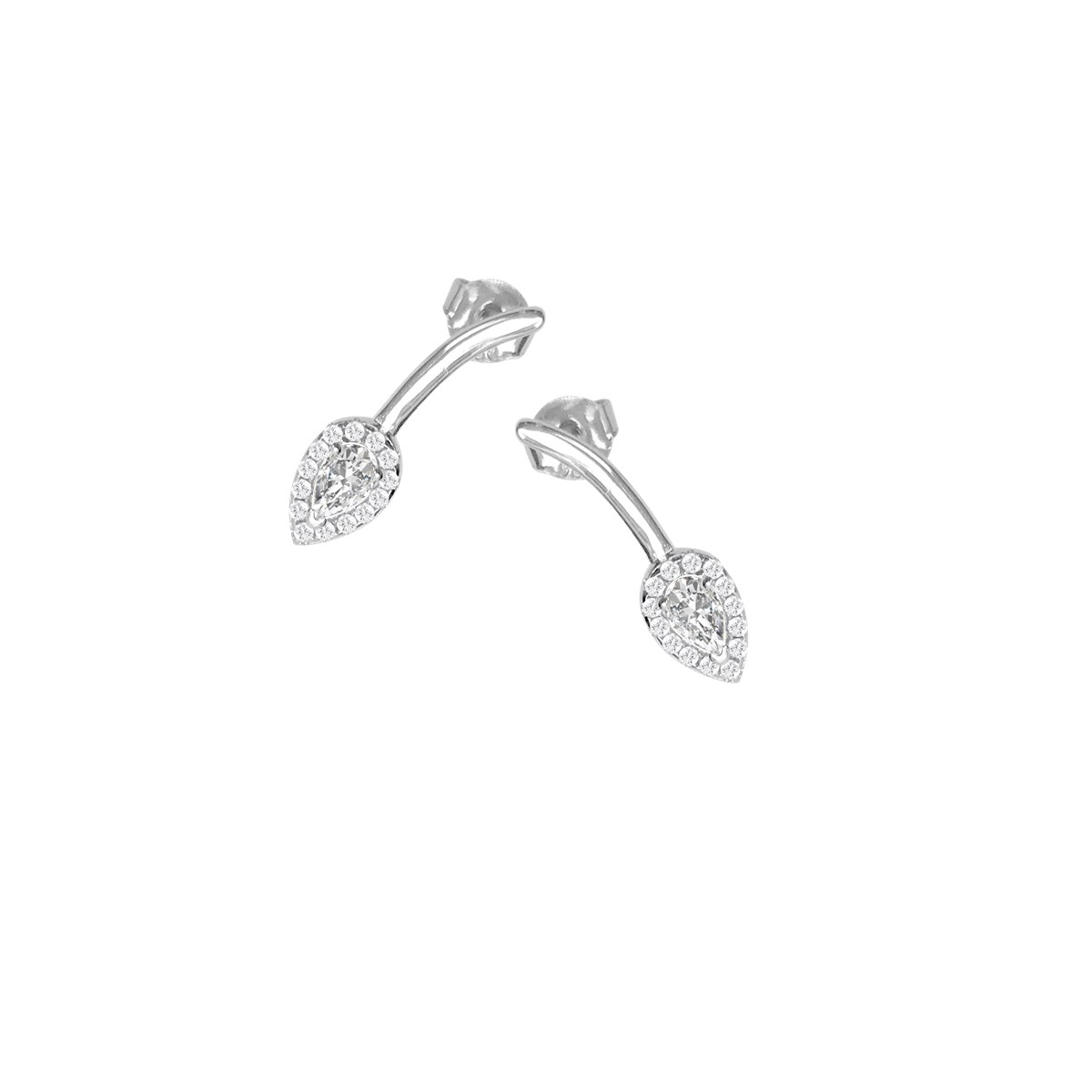 Boucles d'oreilles argent 925 oxyde