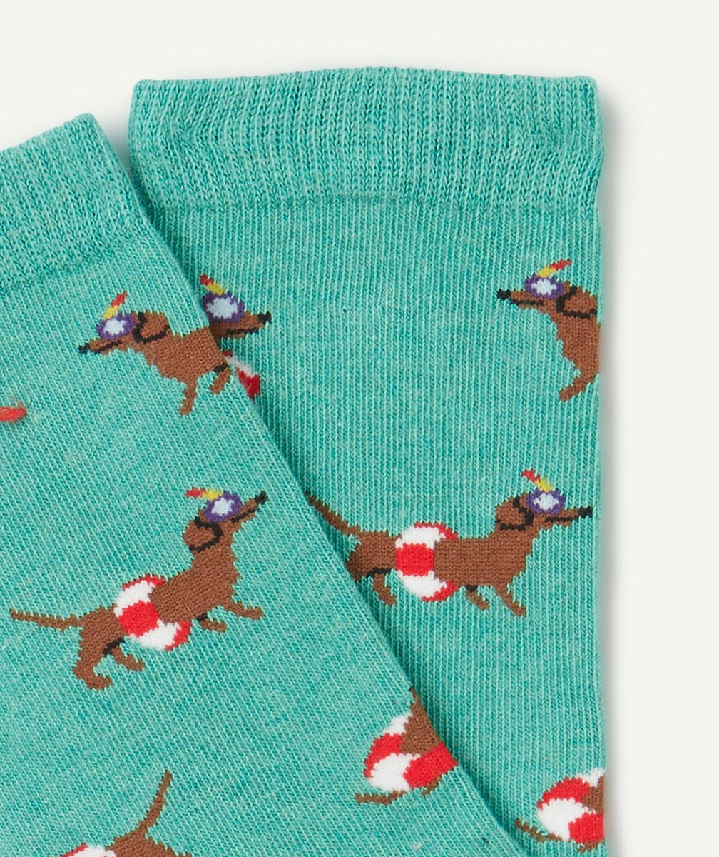 JIMMY LIONPAIRE DE CHAUSSETTES THÈME CHIEN SAUVETEUR