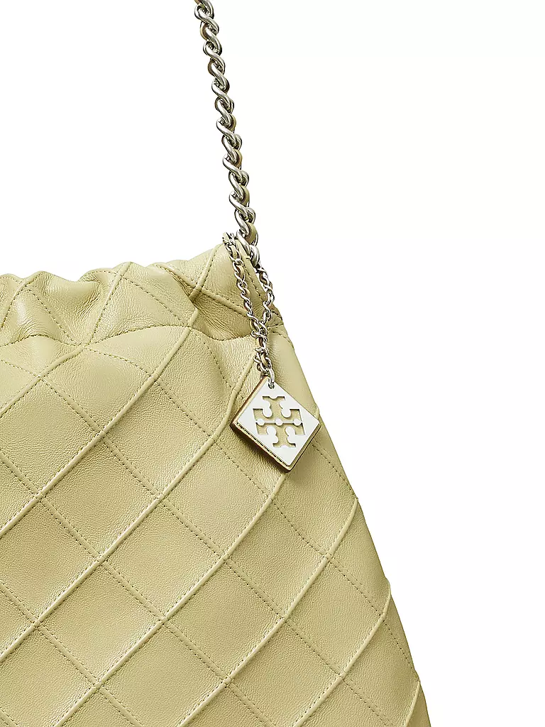 TORY BURCH Ledertasche - Hobo FLEMING grün