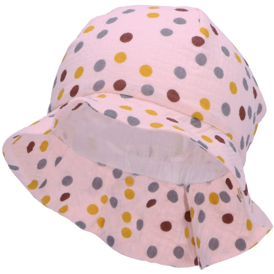 Sterntaler Sonnenhut Punkte rosa