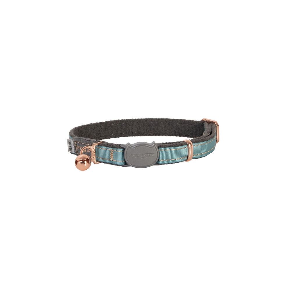 Rogz - Kittenhalsband - Blauw - XS