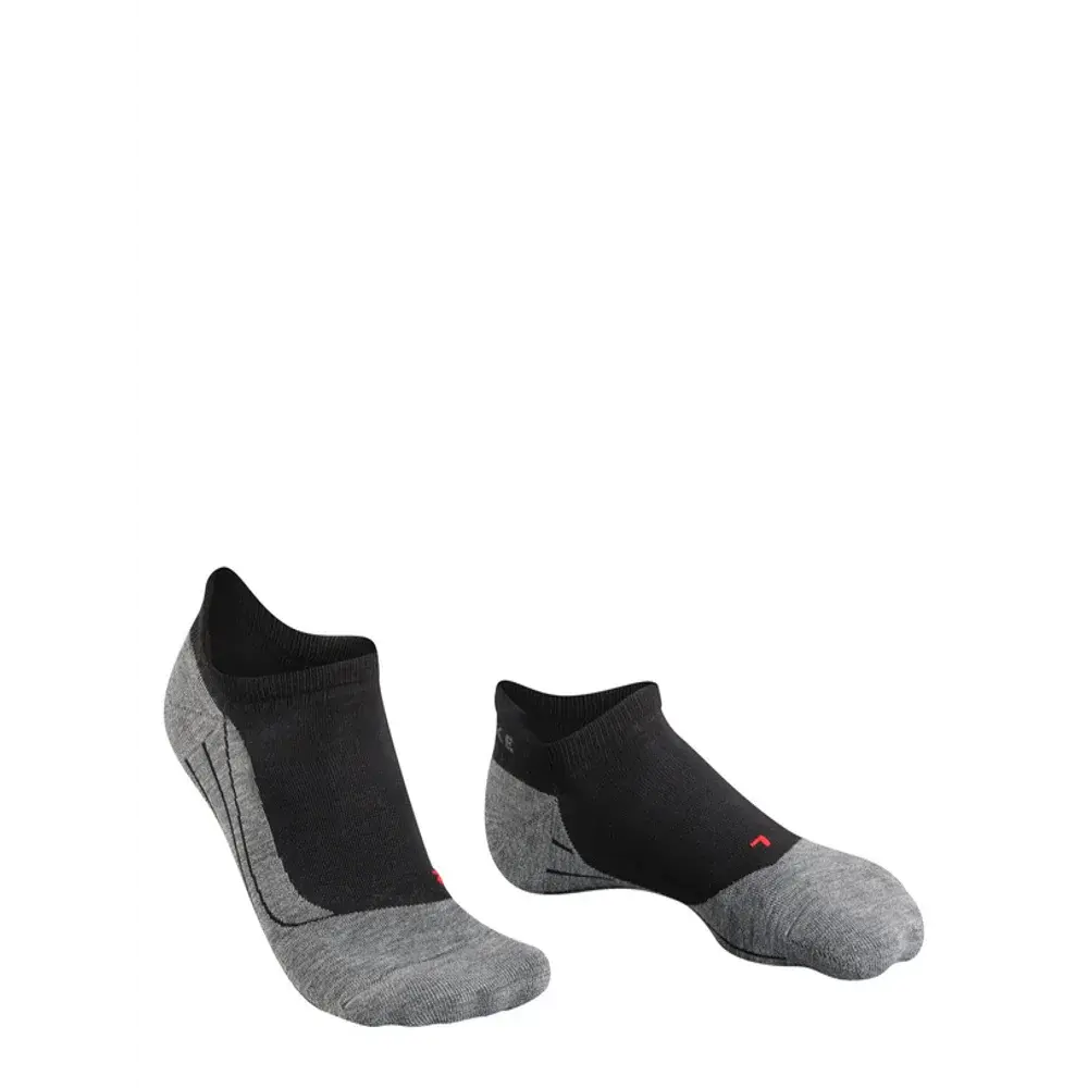 Falke RU4 Endurance Invisible Hardloopsokken Zwart/Grijs Dames