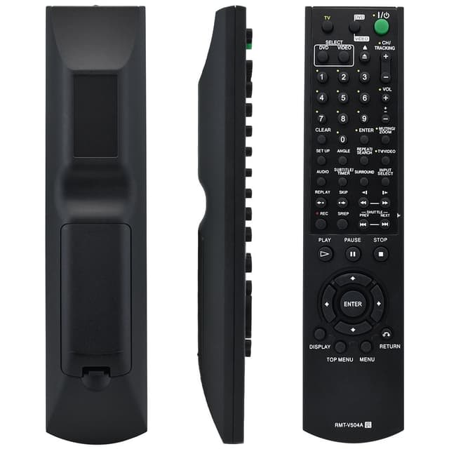Udskiftning af fjernbetjening til RMT-V504A til Sony DVD
