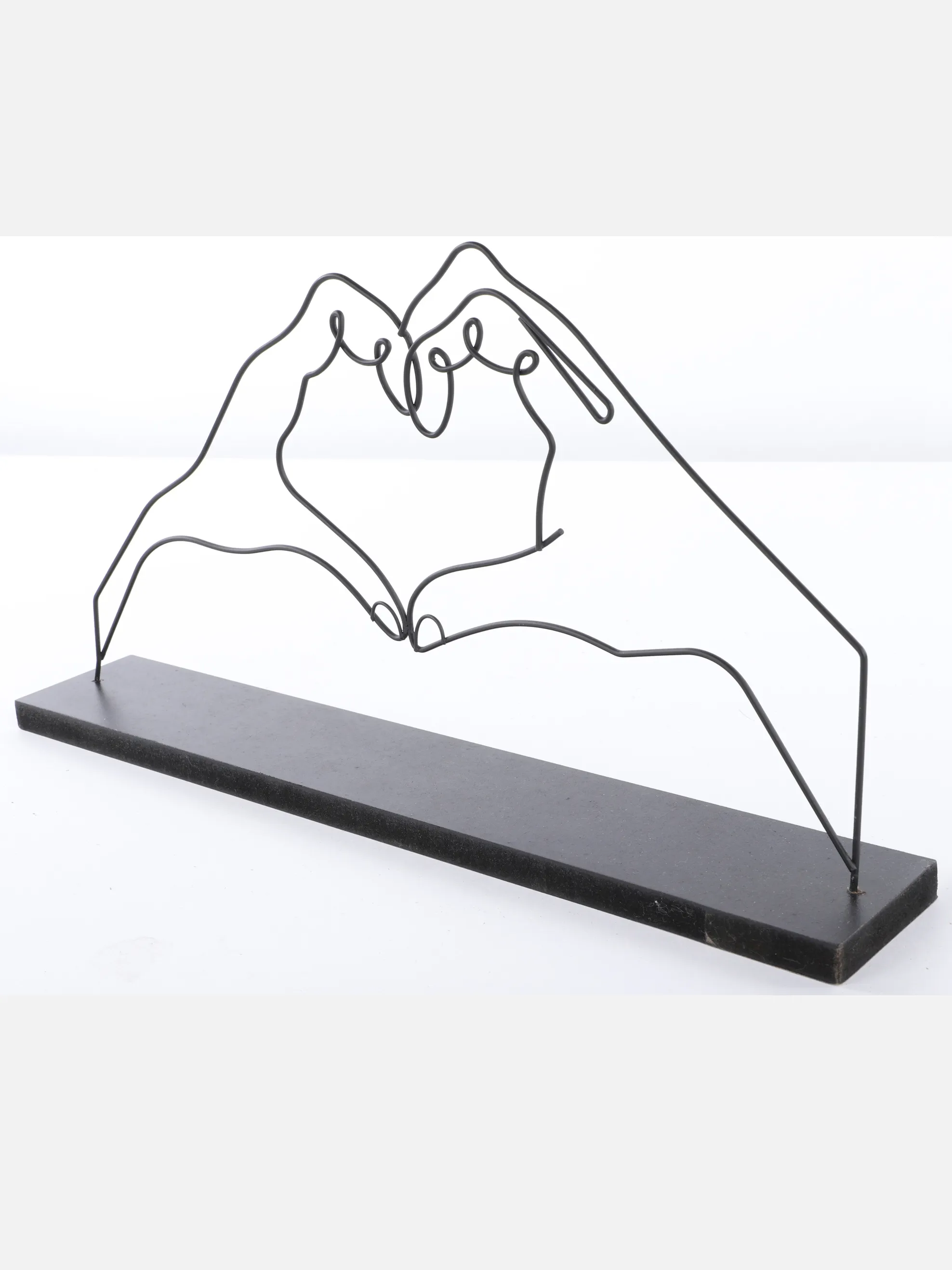 Dekoaufsteller Hand, 35x6x18cm