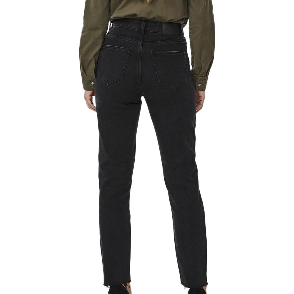 Vero Moda Jean Taille Haute Noir Femme Vero Moda Cut 10247008