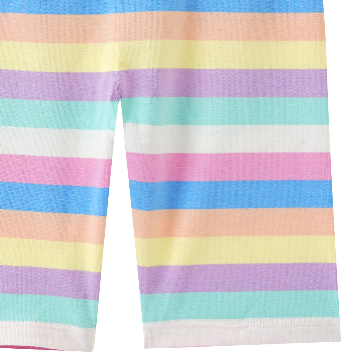 Topolino Mädchen Radler mit Allover-Print weiss / hellblau / rosa