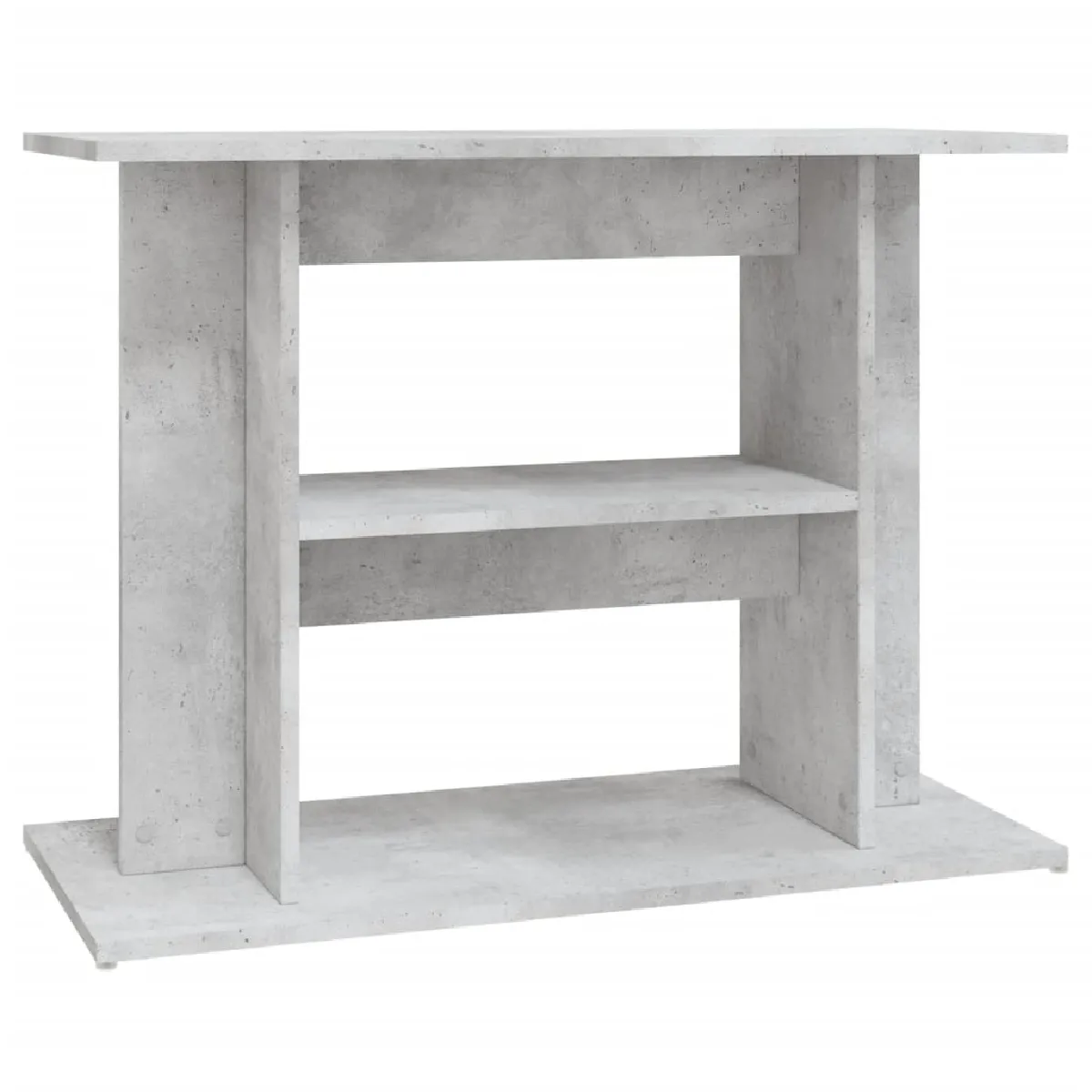 VIDAXL Support pour aquarium - Gris béton