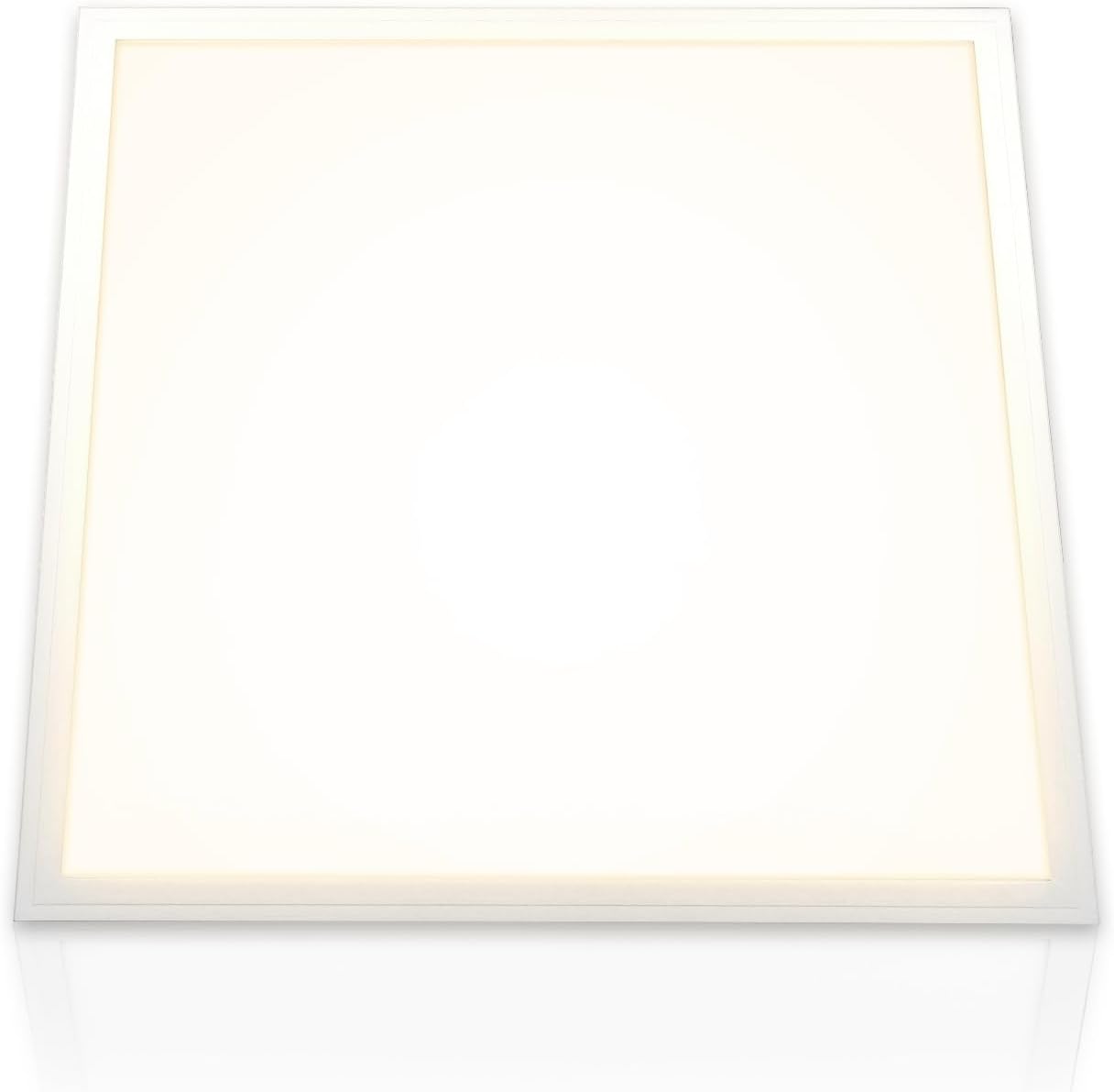 10x LED Panel 62x62 4000K Neutralweiß 40W 3400lm Rasterleuchte 3400lm ultraslim Deckenleuchte Netzteil PLe2.2