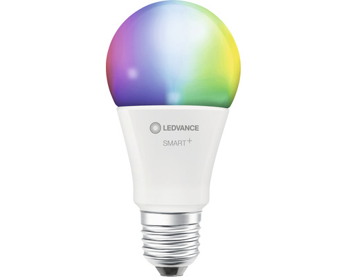 Ledvance Smart WIFI LED-lamp dimbaar A60 E27/9W (60W) mat 806 lm 2700- 6500 K RGBW