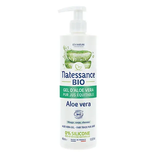 Gel de Aloe Vera Orgânico Natessance 400ml