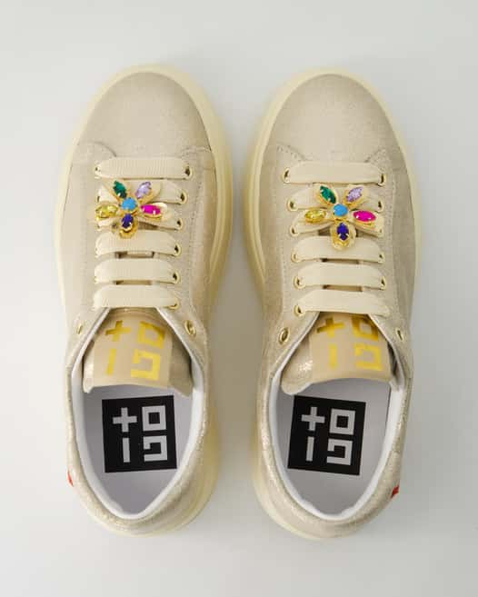 GIO+ PIA Sneaker in Gold