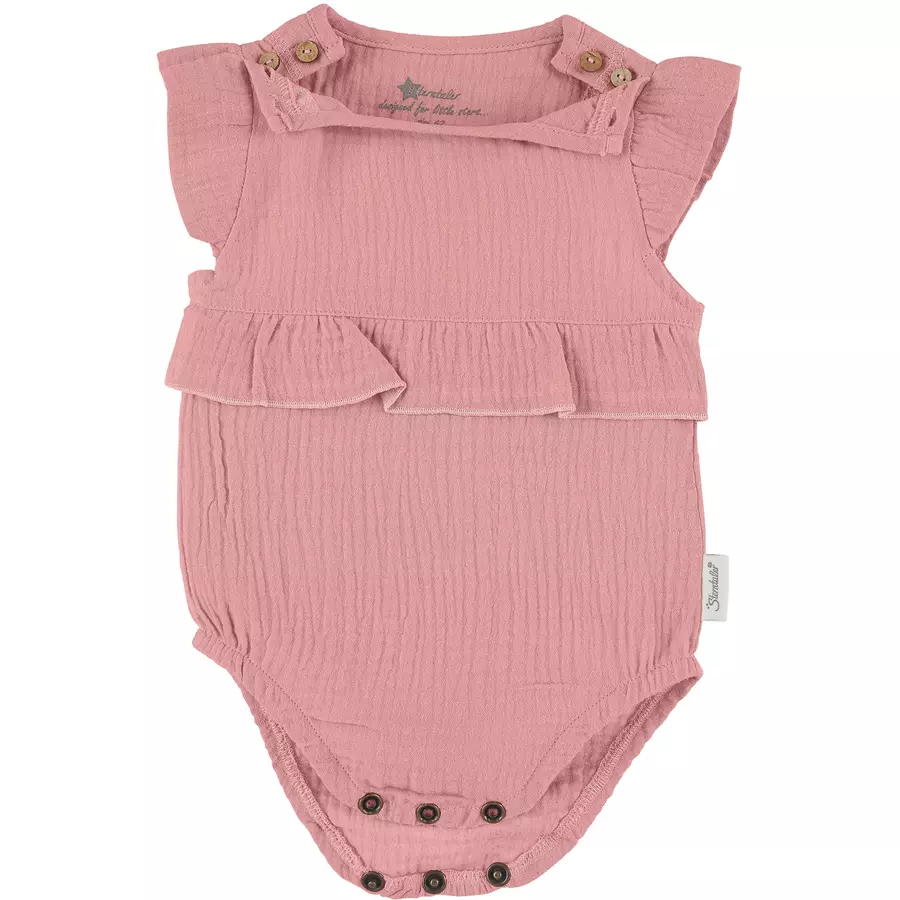 Sterntaler Body Uni zartrosa