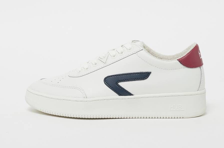Hub Baseline-w Lage sneakers Leren Sneaker Dames Wit