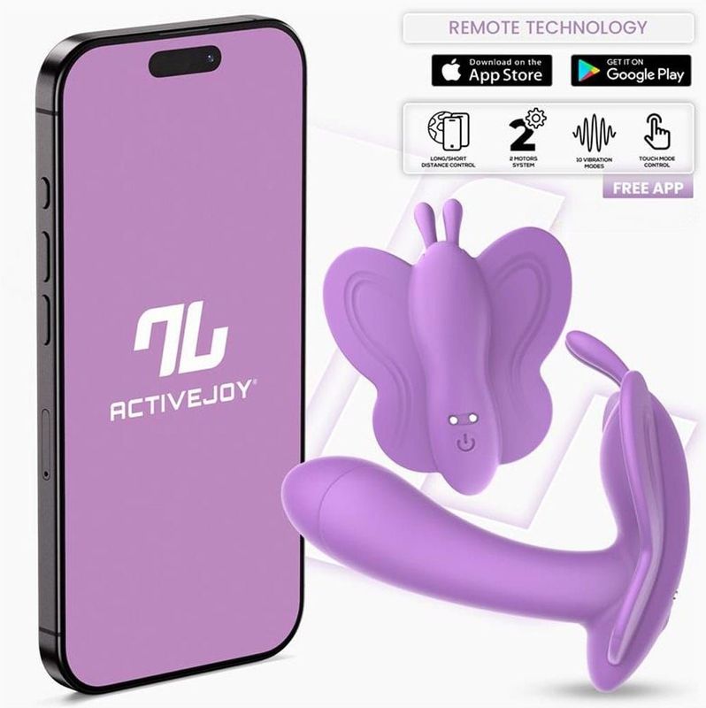INTOYOU Wingy - Draagbare vlinder vibrator met App
