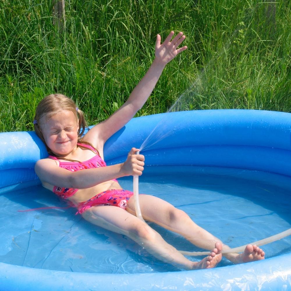 Intex blauw kinderzwembadje