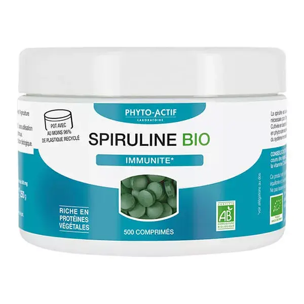 Phyto Actif Espirulina Orgânica 500 comprimidos