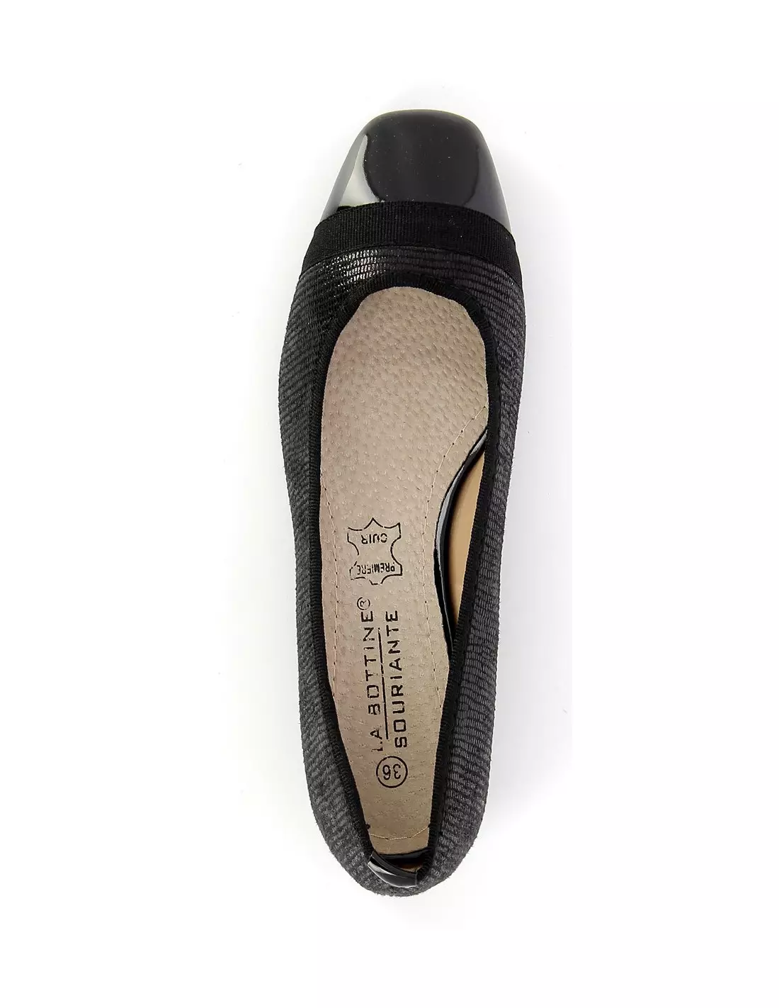 LA BOTTINE SOURIANTE LPB2381 - Ballerines & babies Noir