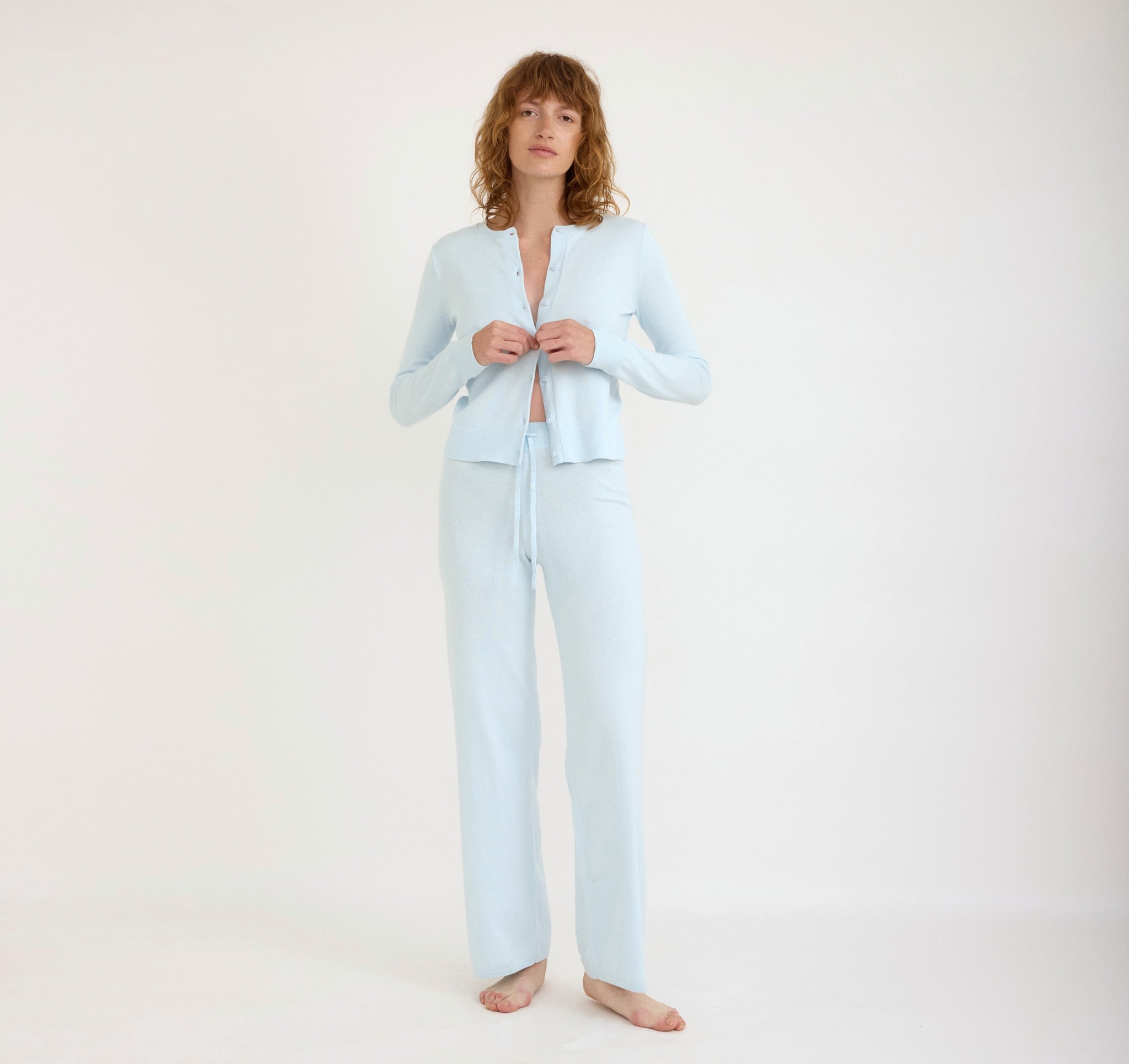 COTTON<br>Soft Knit Slim Cardigan