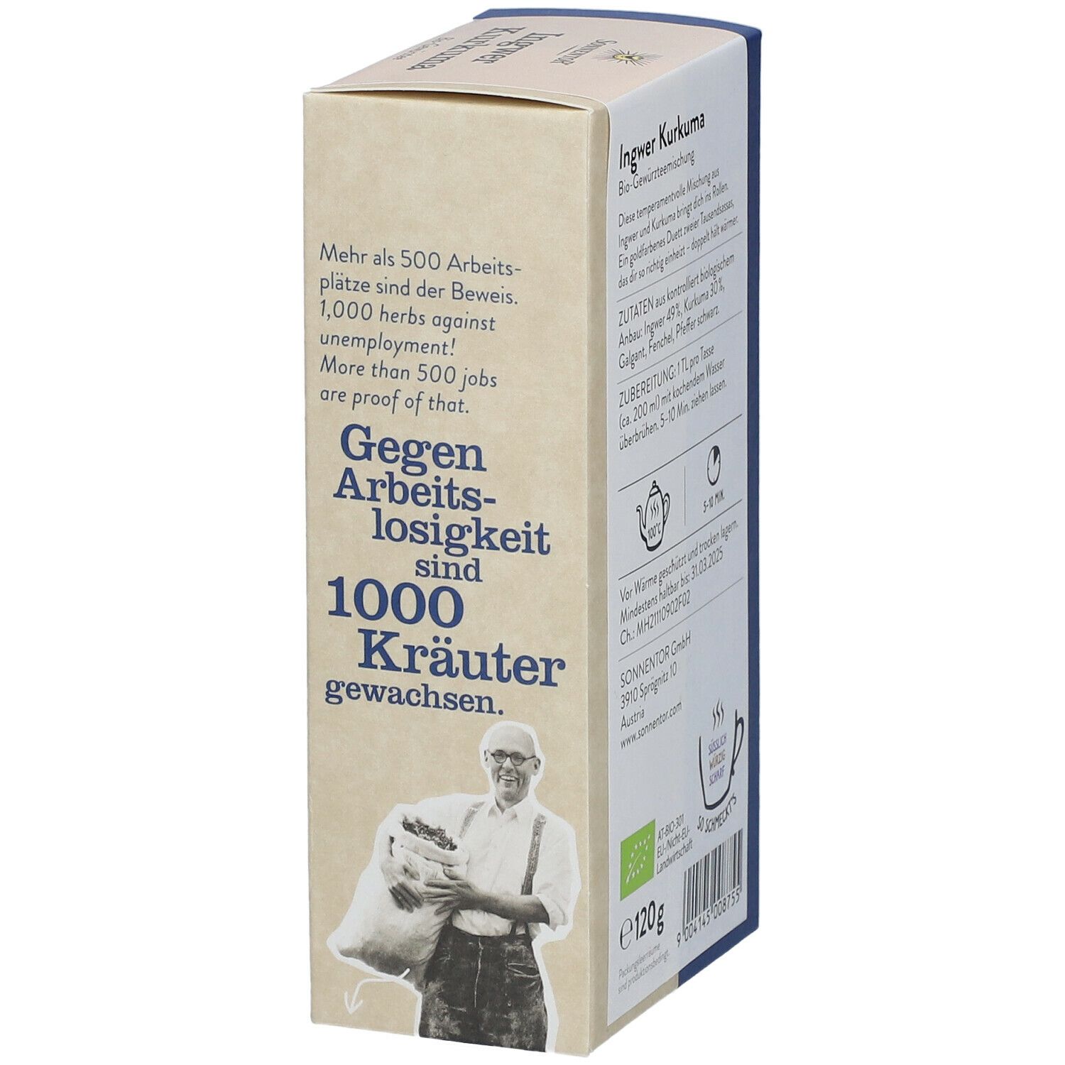 SonnentoR® Ingwer Kurkuma Tee lose