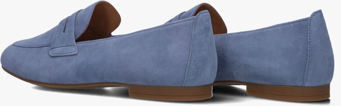 blauwe gabor loafers 213