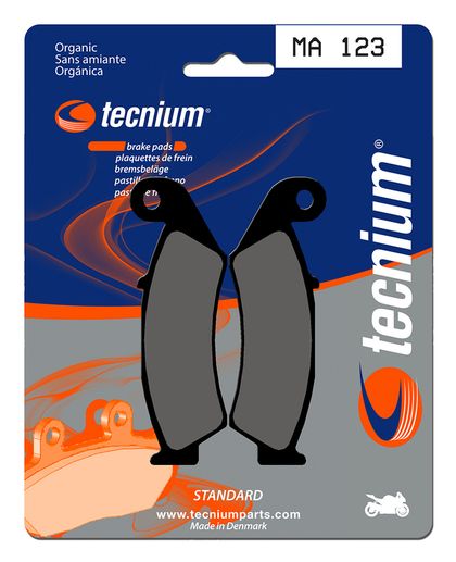 Plaquettes de freins Tecnium route organique - MA123
