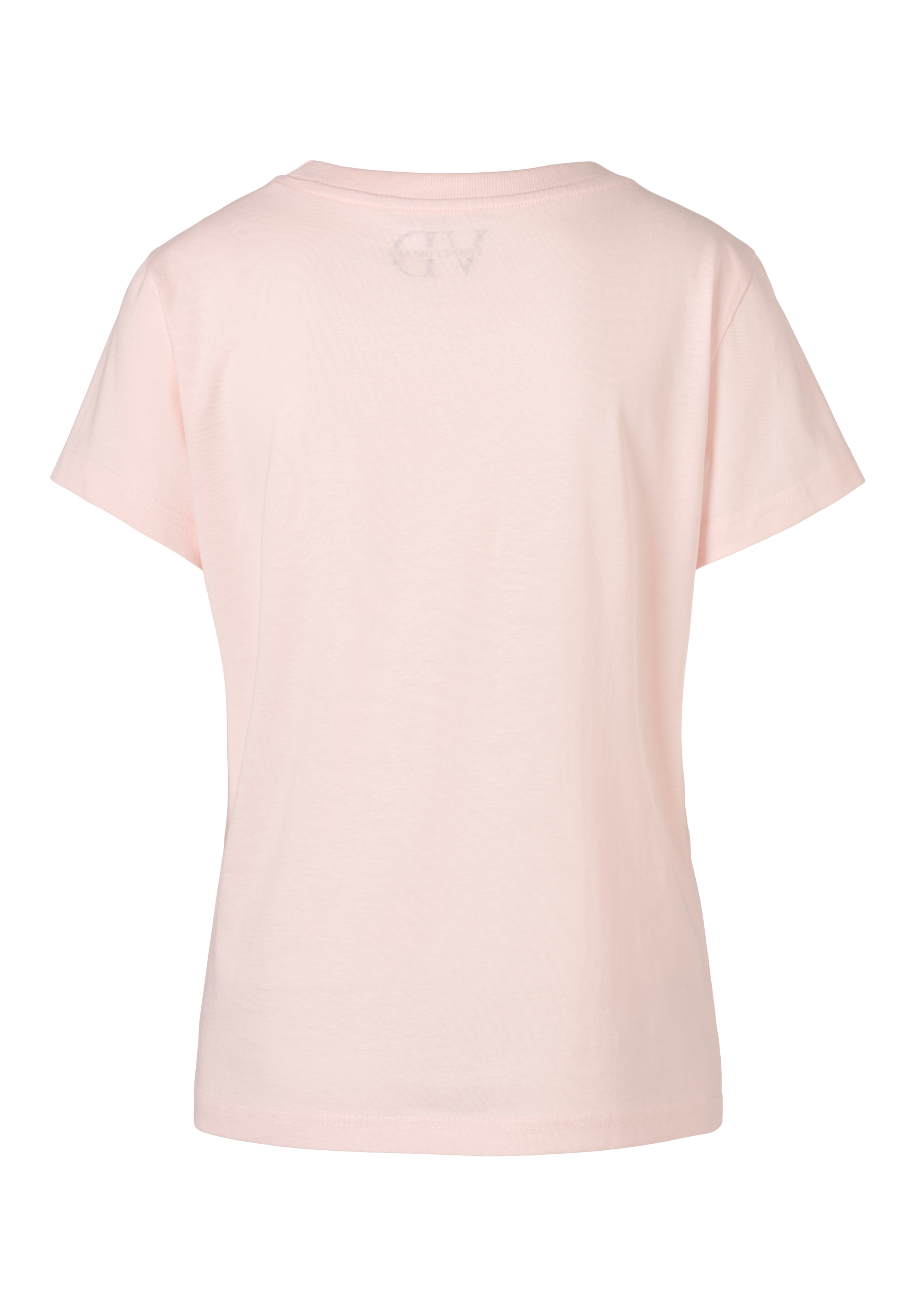 Vivance Dreams Pyjamaoberteil , mit Statementdruck
